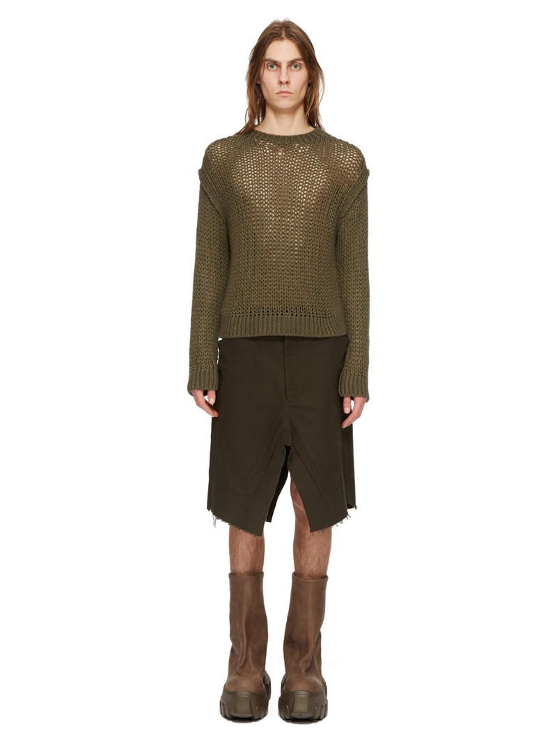 Rick Owens Las Palmas Open-Knit Cashmere and Silk-Blend Sweater outlook