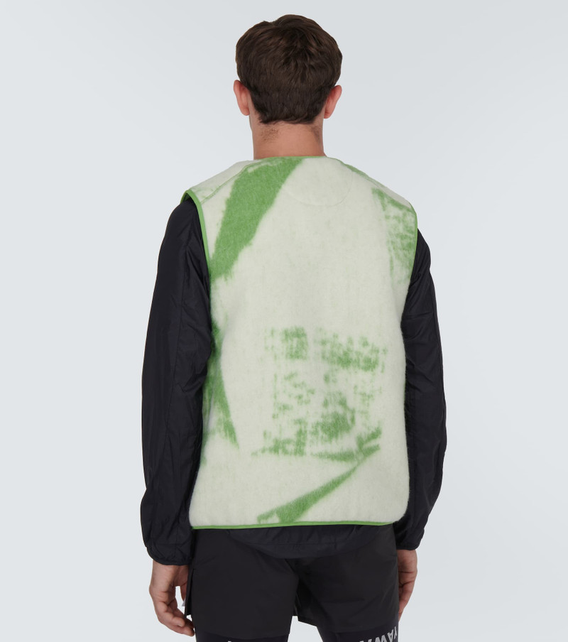 Wool-bend fleece vest 4