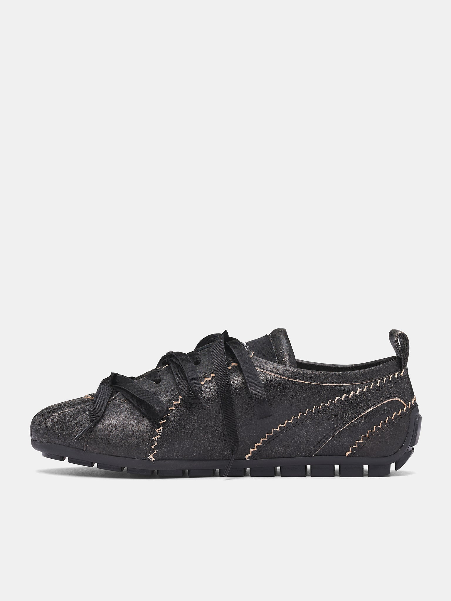 Dark Brown Ballerina Grip Trainers - 3