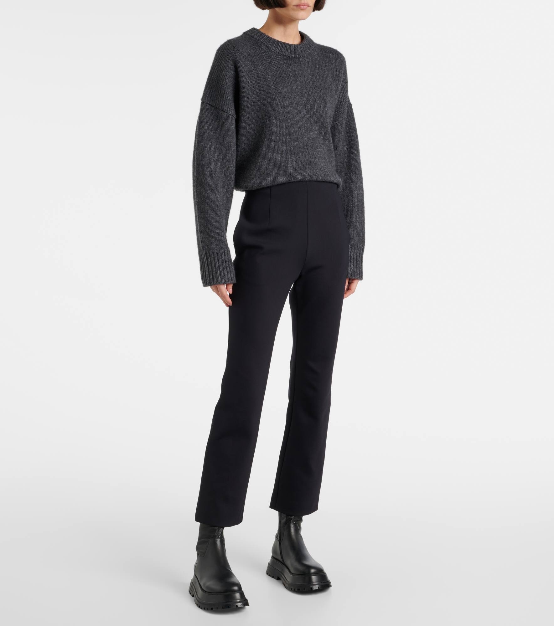 Scuba Tailor mid-rise slim pants - 5