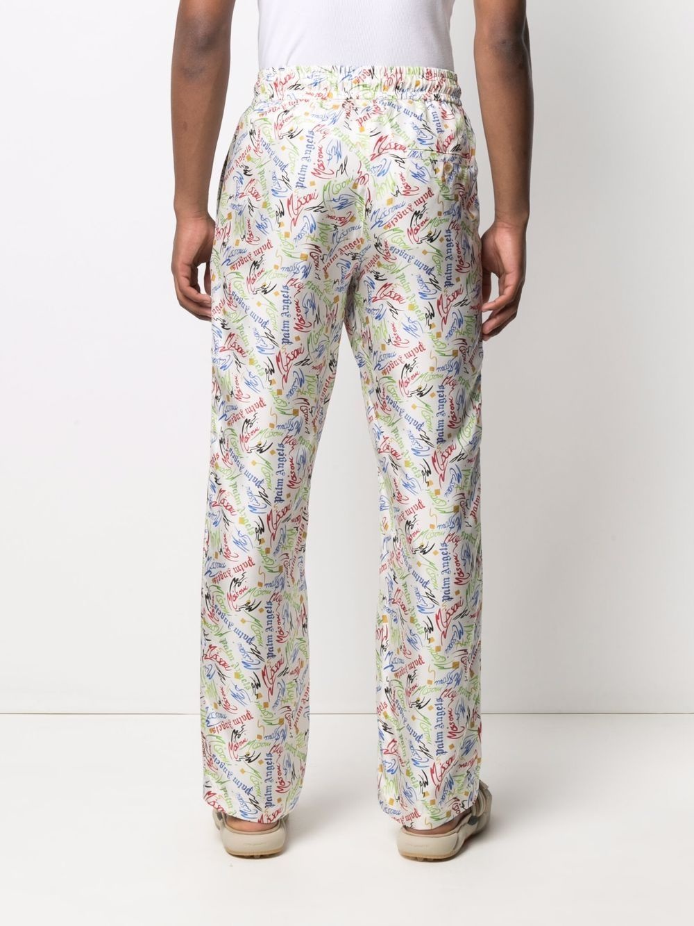 x Missoni Scribble-print straight-leg trousers - 4