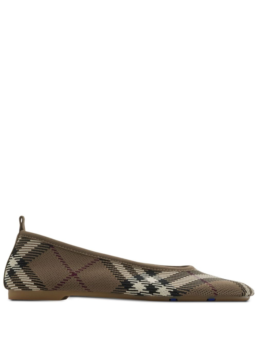 Burberry Checkered Ballerina Flats - 1