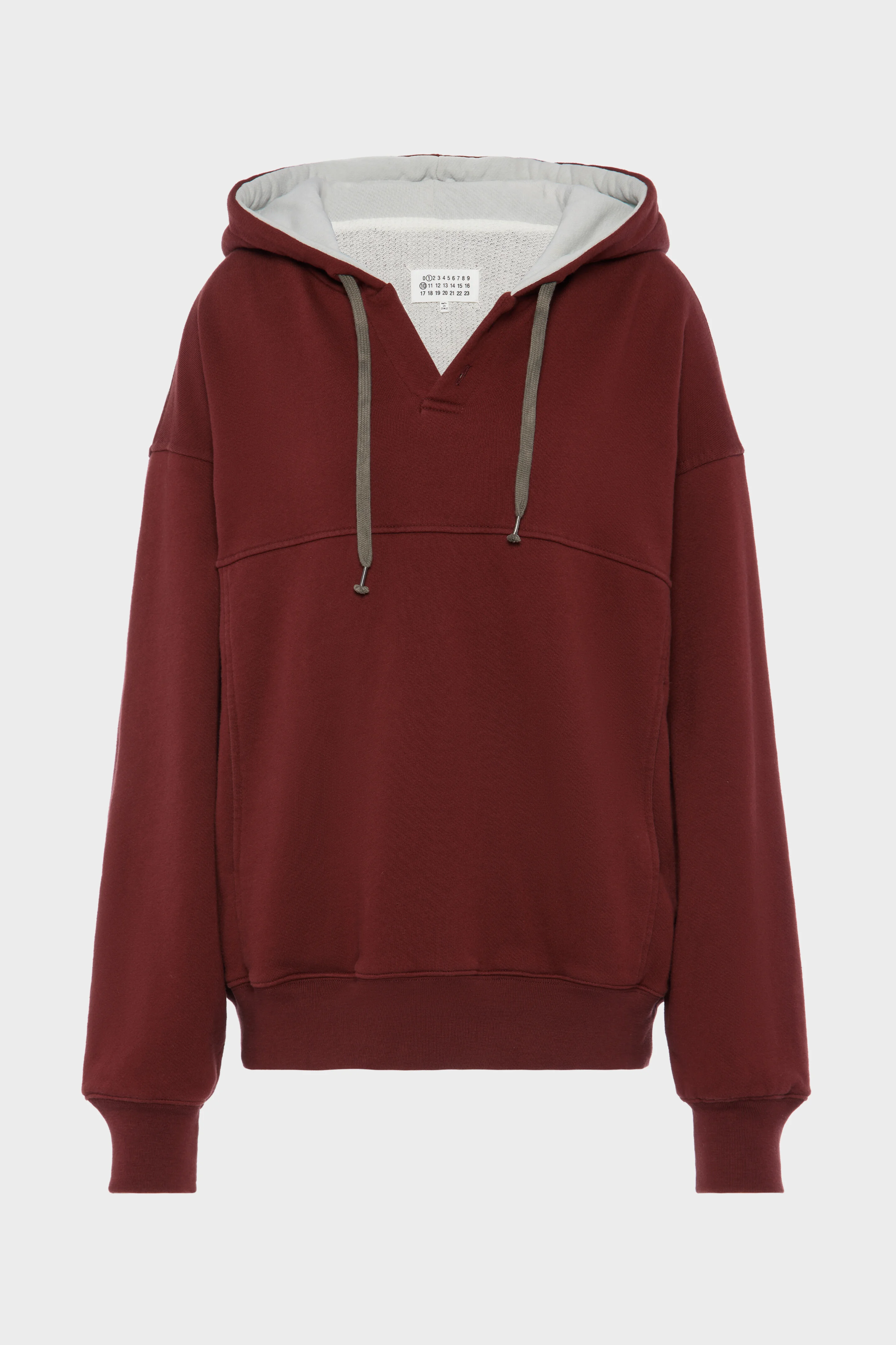 Cotton Shoelace Hoodie - 1
