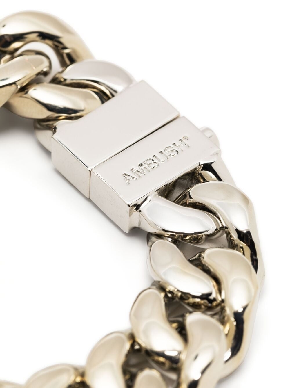 Chain 7 logo-engraved bracelet - 3