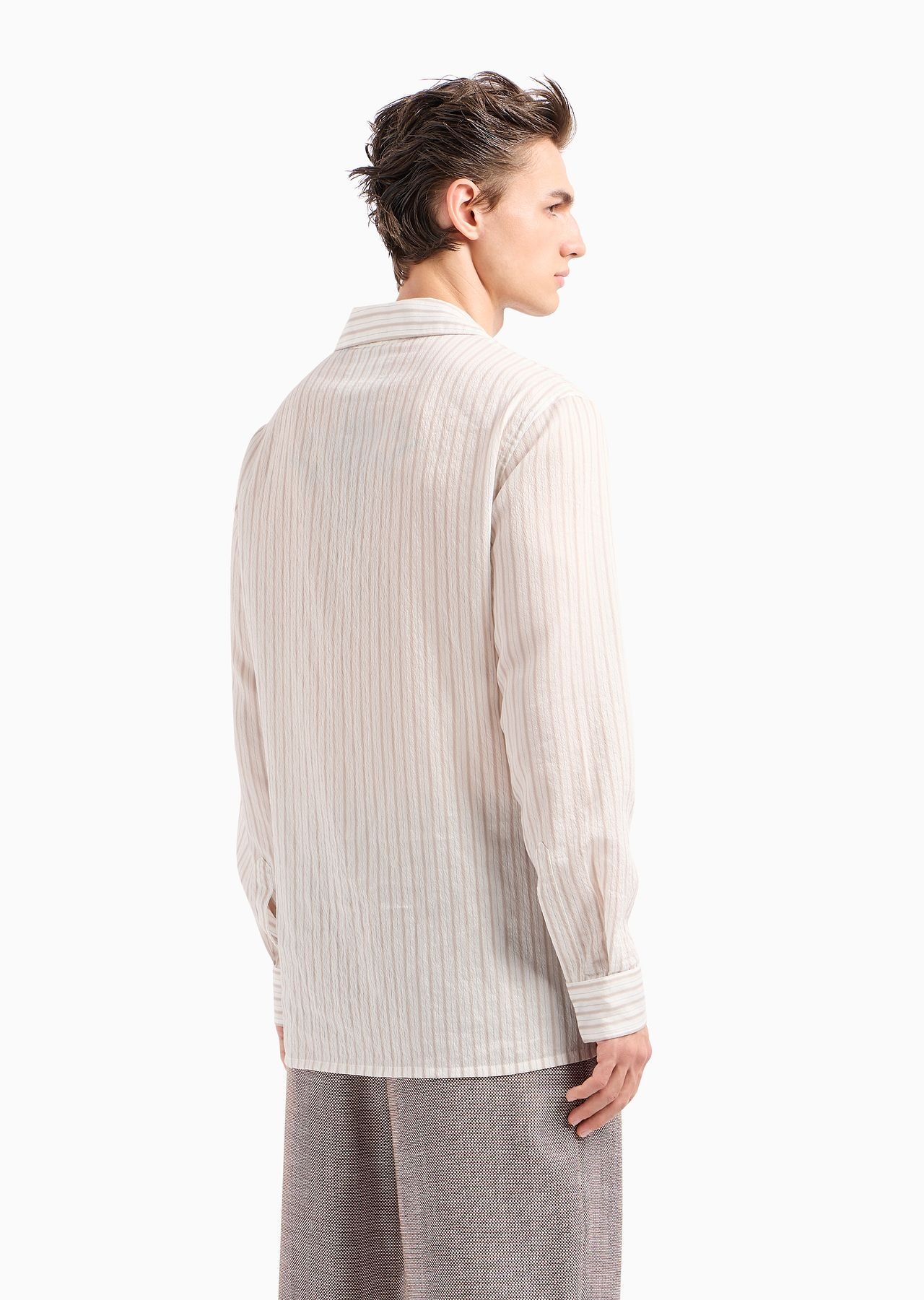 ASV regular-fit shirt in a Lyocell blend with pinstripe print - 3