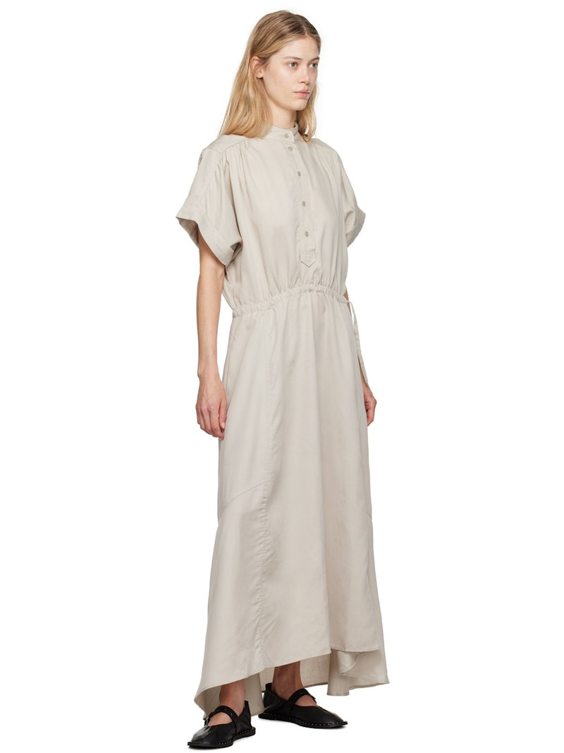 Isabel Marant Étoile Taupe Valencia Maxi Dress outlook