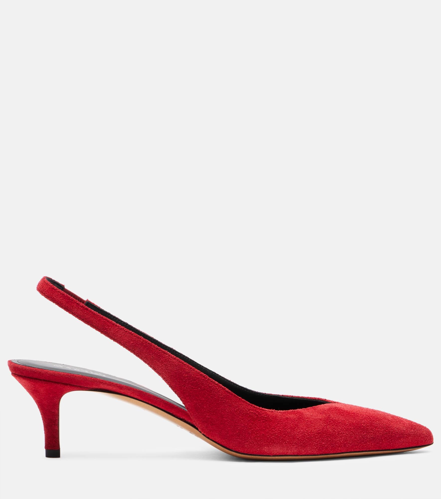 Padim suede slingback pumps - 4