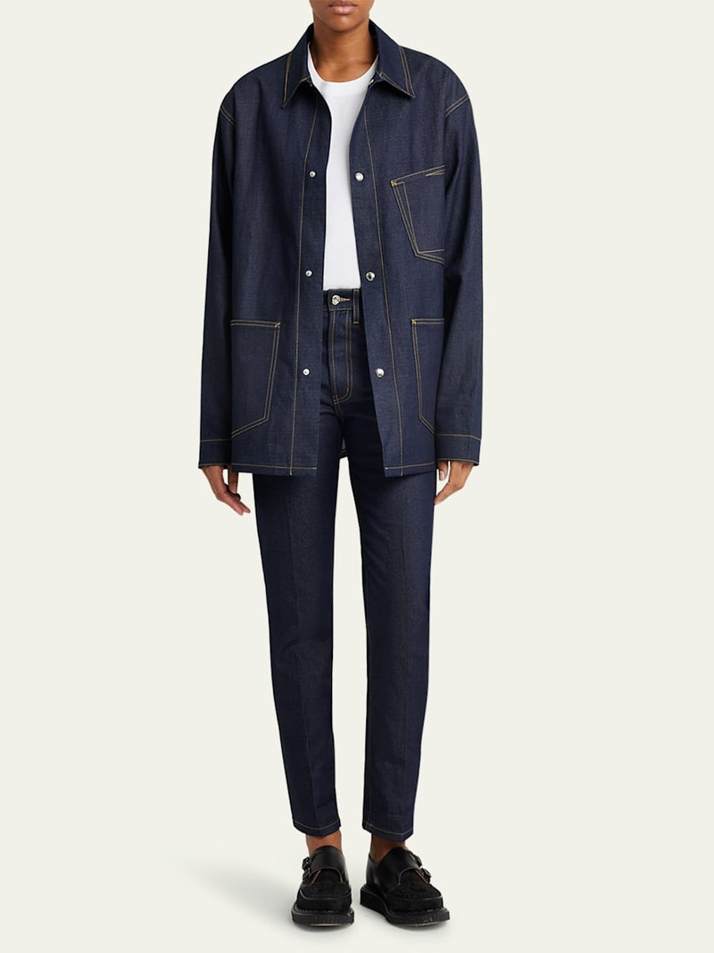 SETCHU Paper Denim Jacket outlook