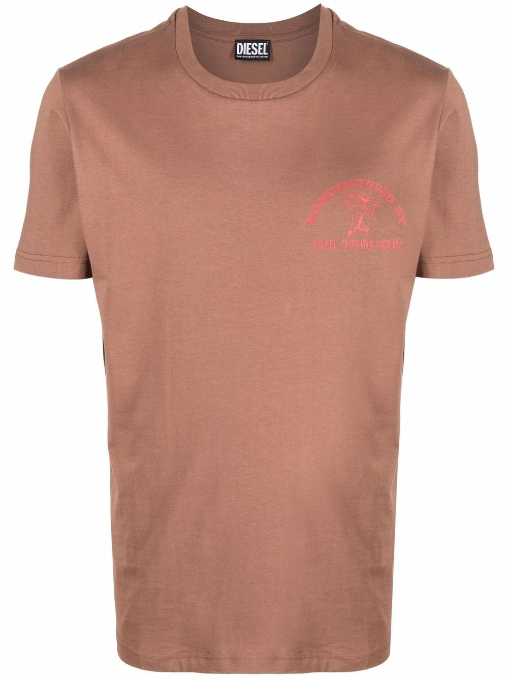 logo-print cotton T-Shirt - 1