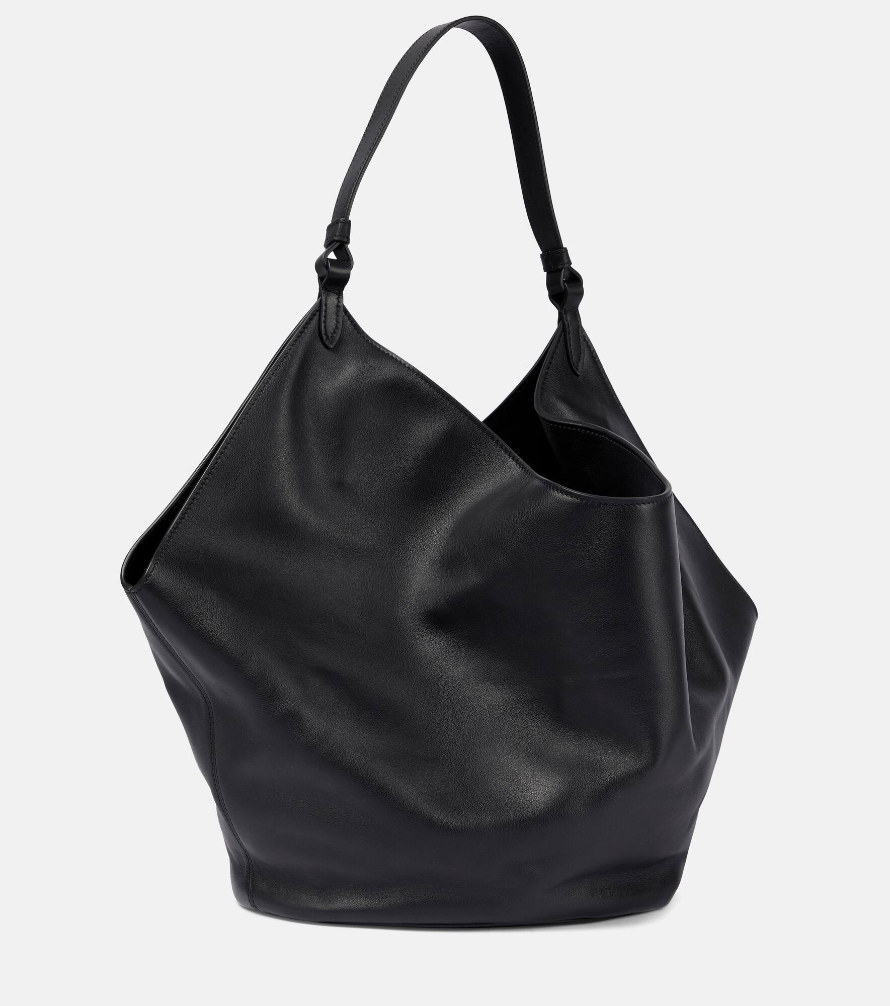 Lotus Medium leather tote - 4