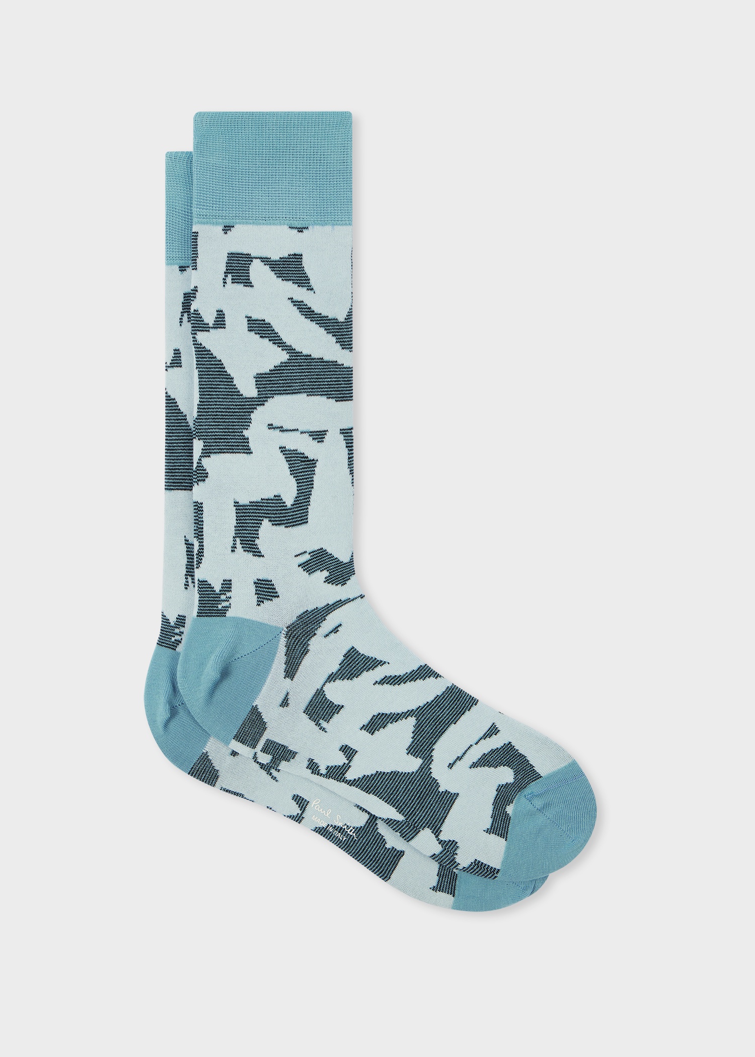 Light Blue 'Marks' Socks - 1