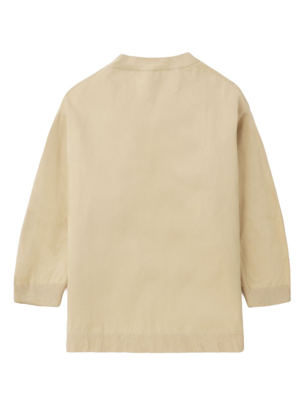V-neck cotton cardigan - 6