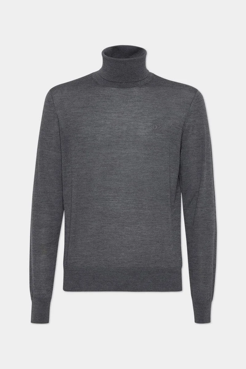 D2 WOOL TURTLENECK - 1