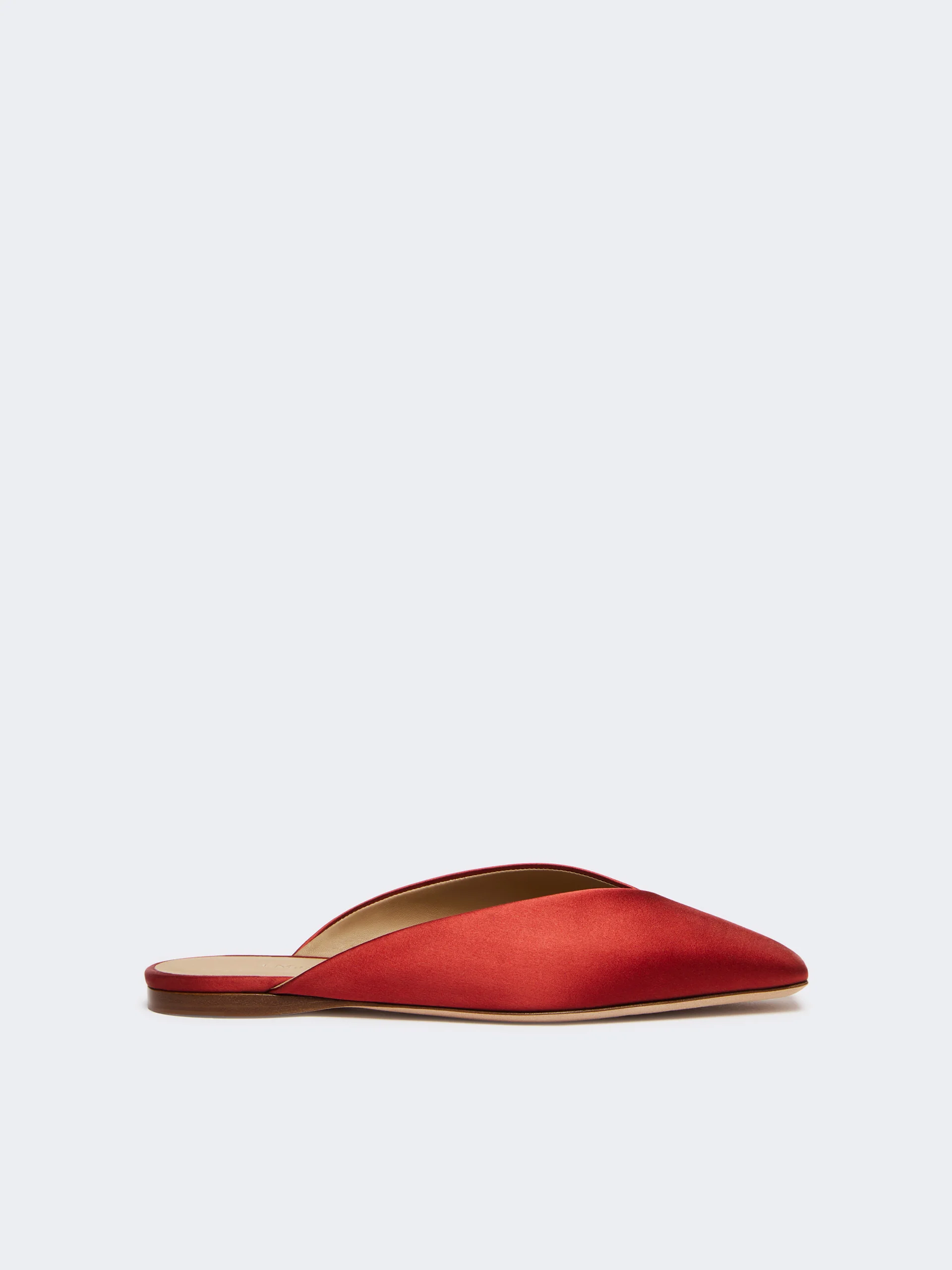 SQUAREDMULE Viscose and silk satin mules - 1