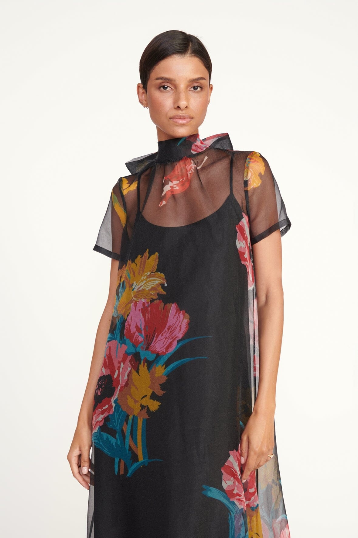 STAUD CALLUNA DRESS FIRST BLOOM NIGHT - 2