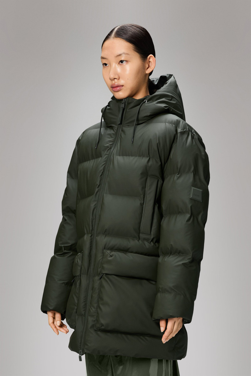 Alta Long Puffer Cargo Jacket 5