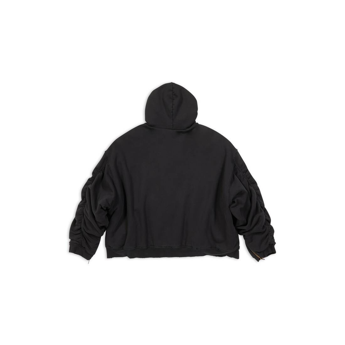 BALENCIAGA sporty b bomber hoodie | REVERSIBLE