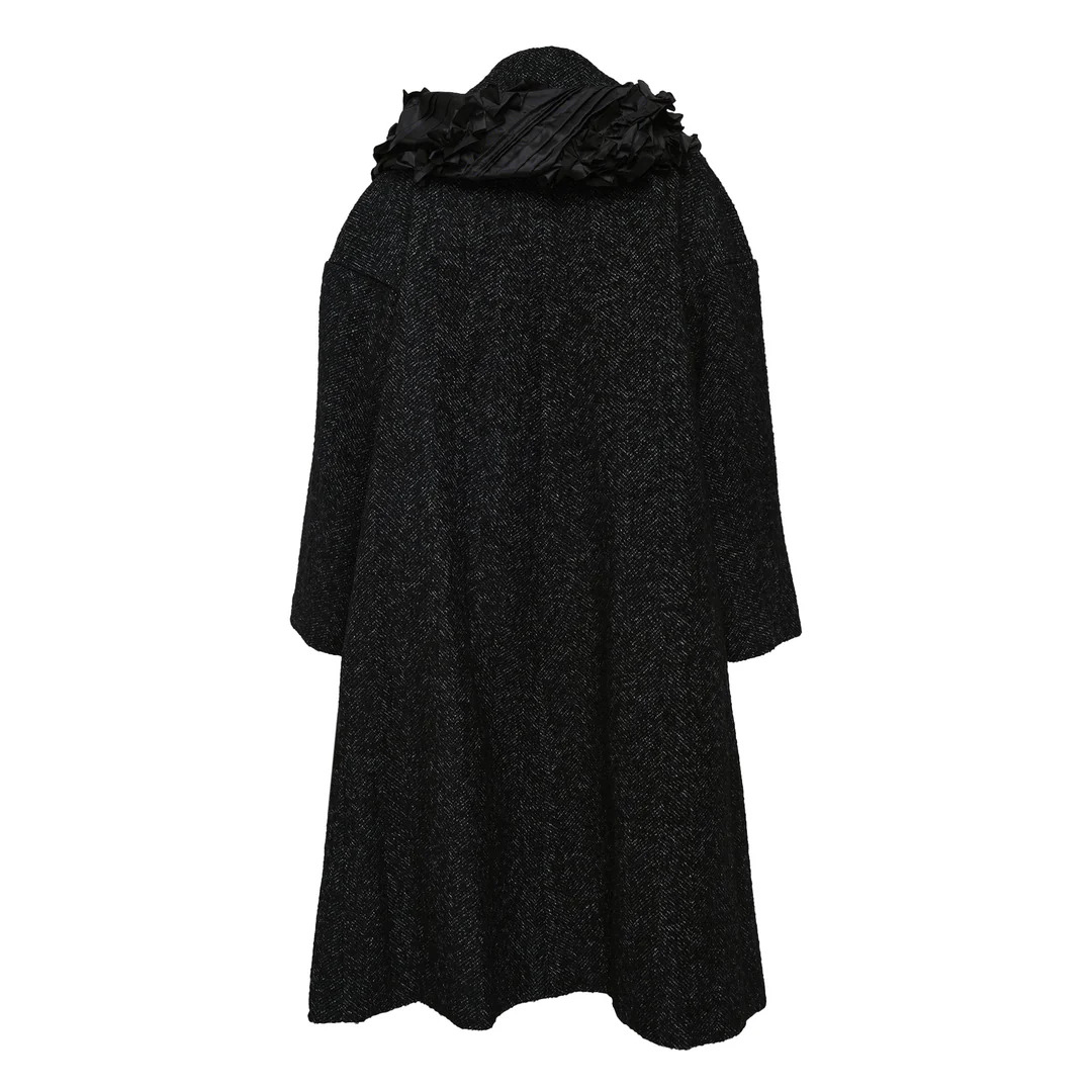 Shark Skin X Polyester Taffeta Coat - 2