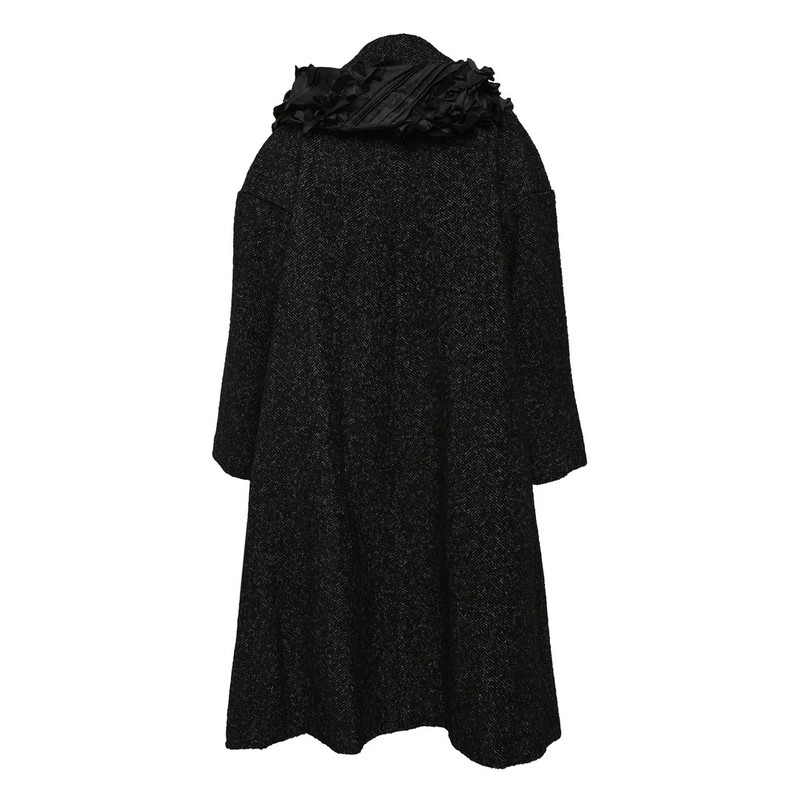 Comme des Garçons Comme des Garçons Shark Skin X Polyester Taffeta Coat outlook