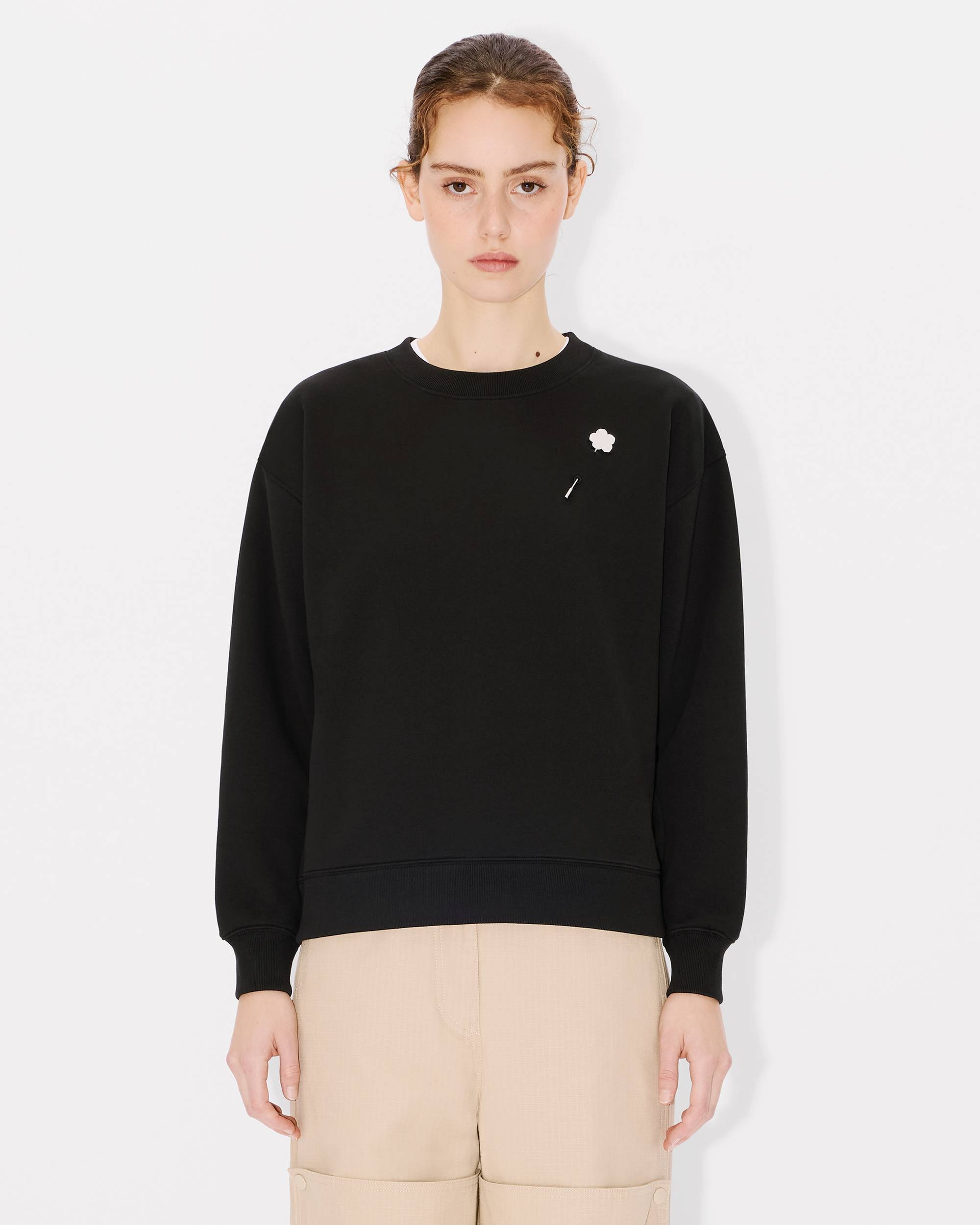 'Boke Flower' crewneck sweatshirt in cotton - 3