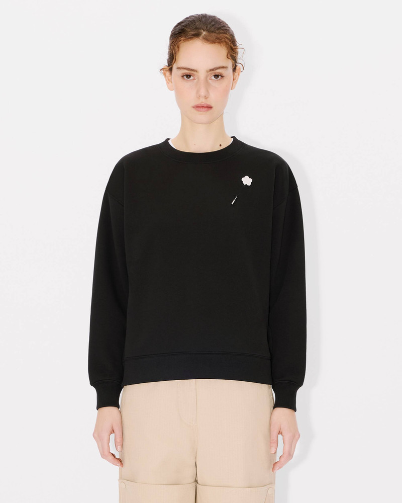'Boke Flower' crewneck sweatshirt in cotton 3