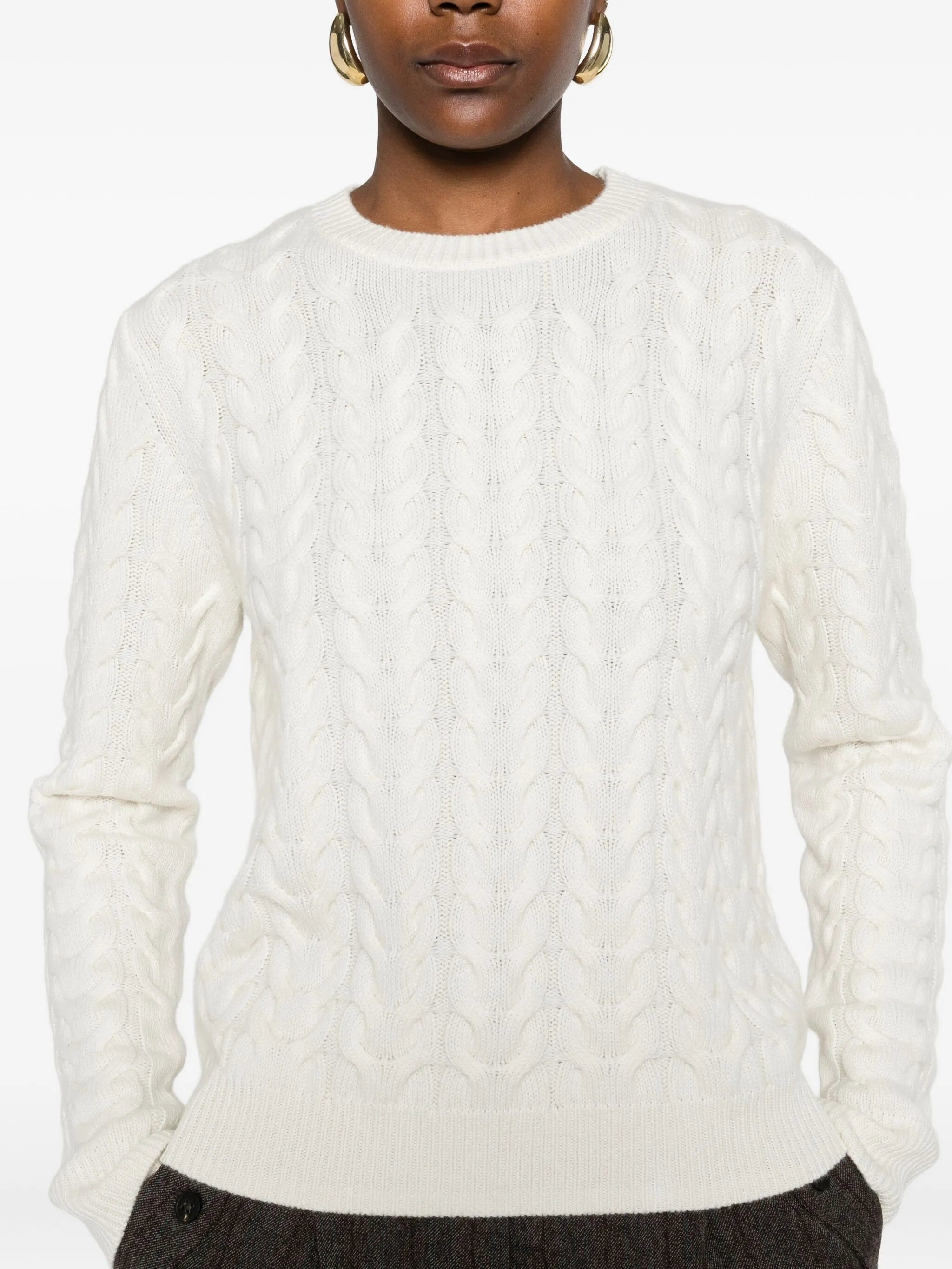 Max Mara Cable-knit Sweater - 4