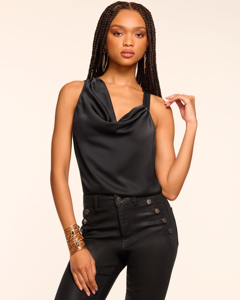 Zoe Cowl Neck Tank Top 1