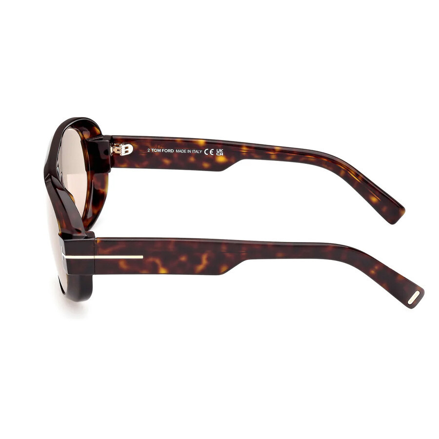 Tom Ford Blake Brown Photochromatic Pilot Men's Sunglasses FT1102 52E 59 - 3