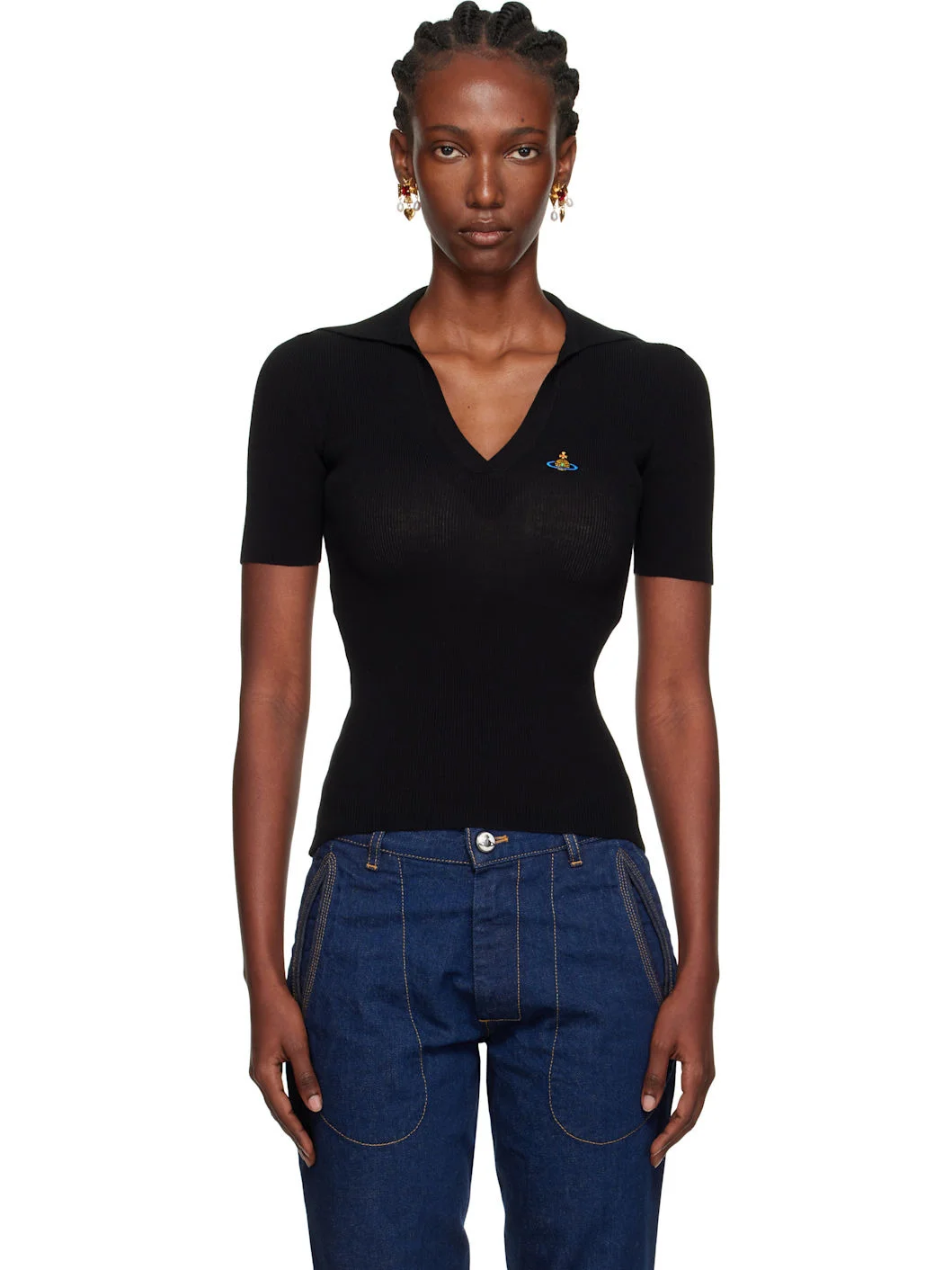 Black Marina Polo - 1
