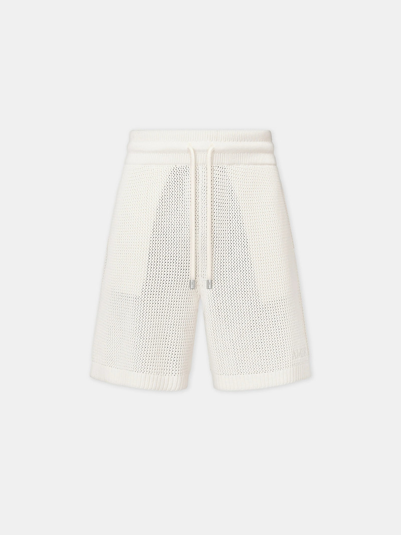 AMIRI CROCHET MESH SHORT - 1