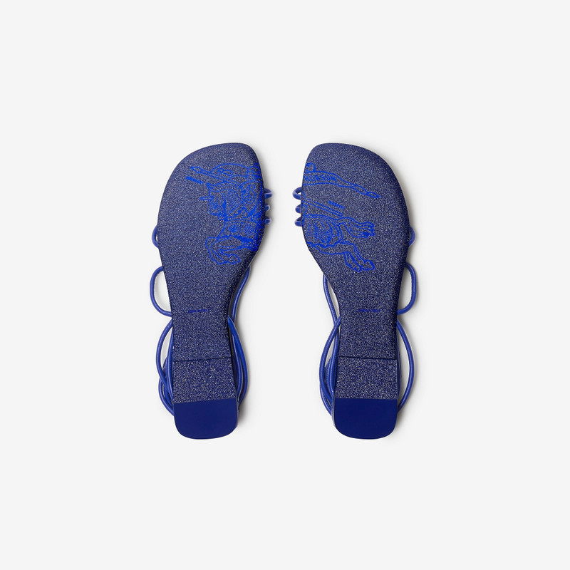 Leather Ivy Shield Sandals 6