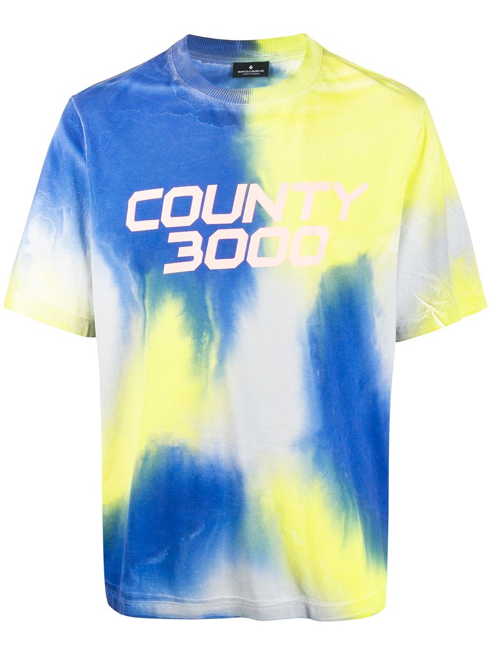 tie-dye logo T-shirt - 1