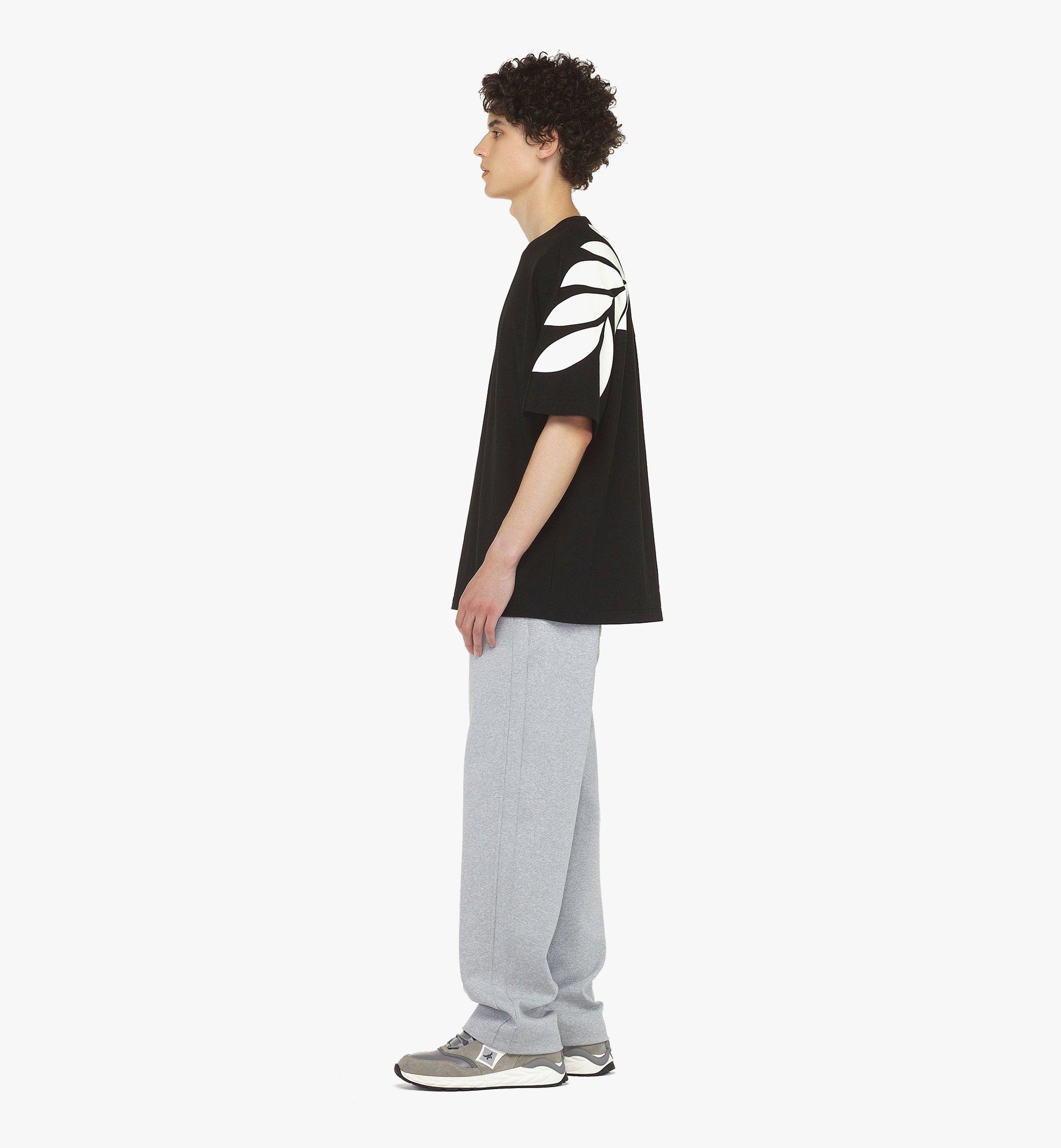 Oversized Laurel Print T-Shirt in Organic Cotton - 4