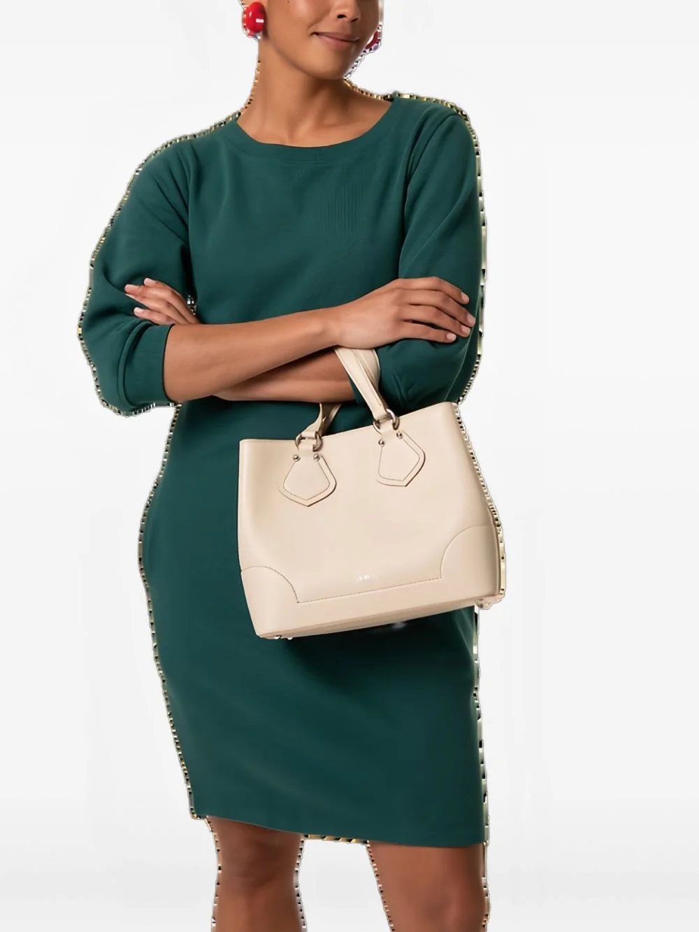 small Neo Izy leather carryall tote bag - 1