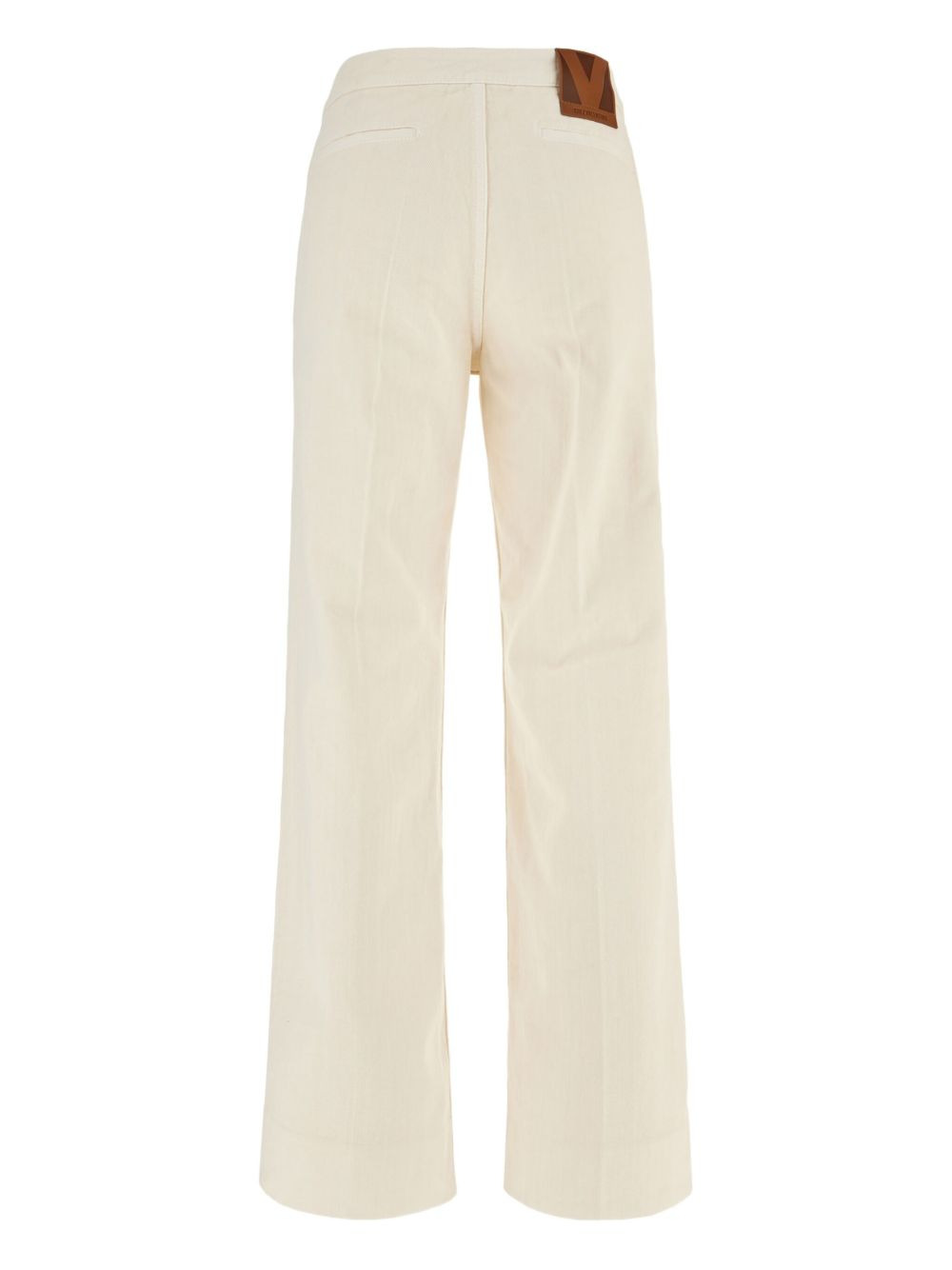 V-shaped pocket-detail jeans - 2