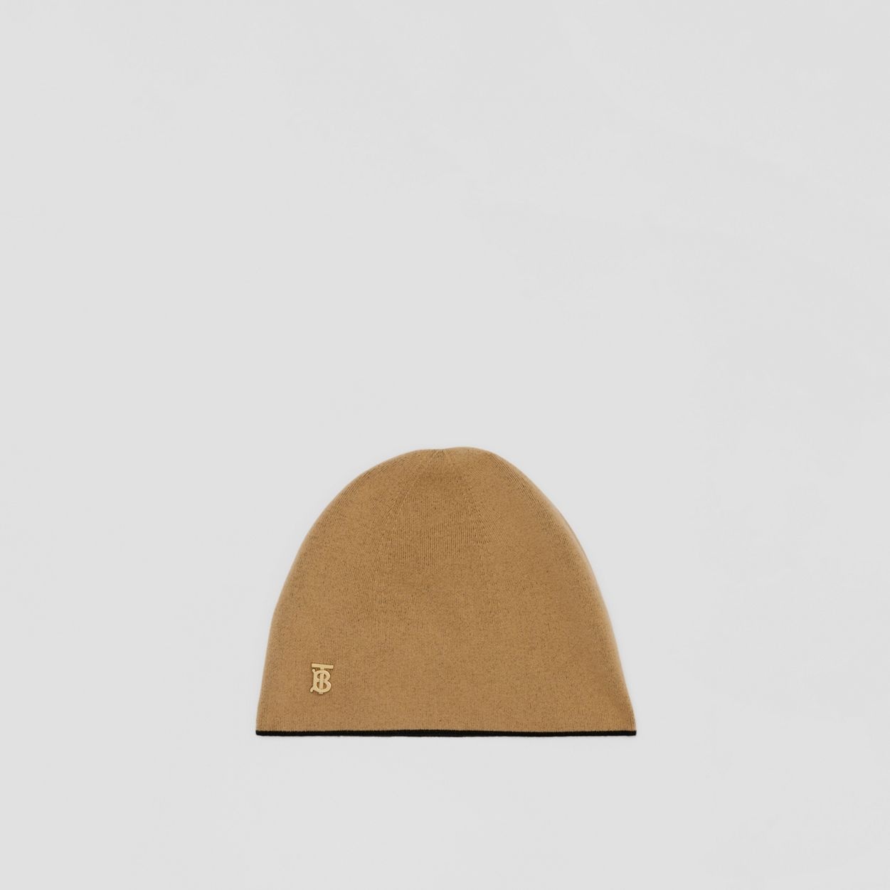 Reversible Monogram Motif Wool Cashmere Beanie - 6