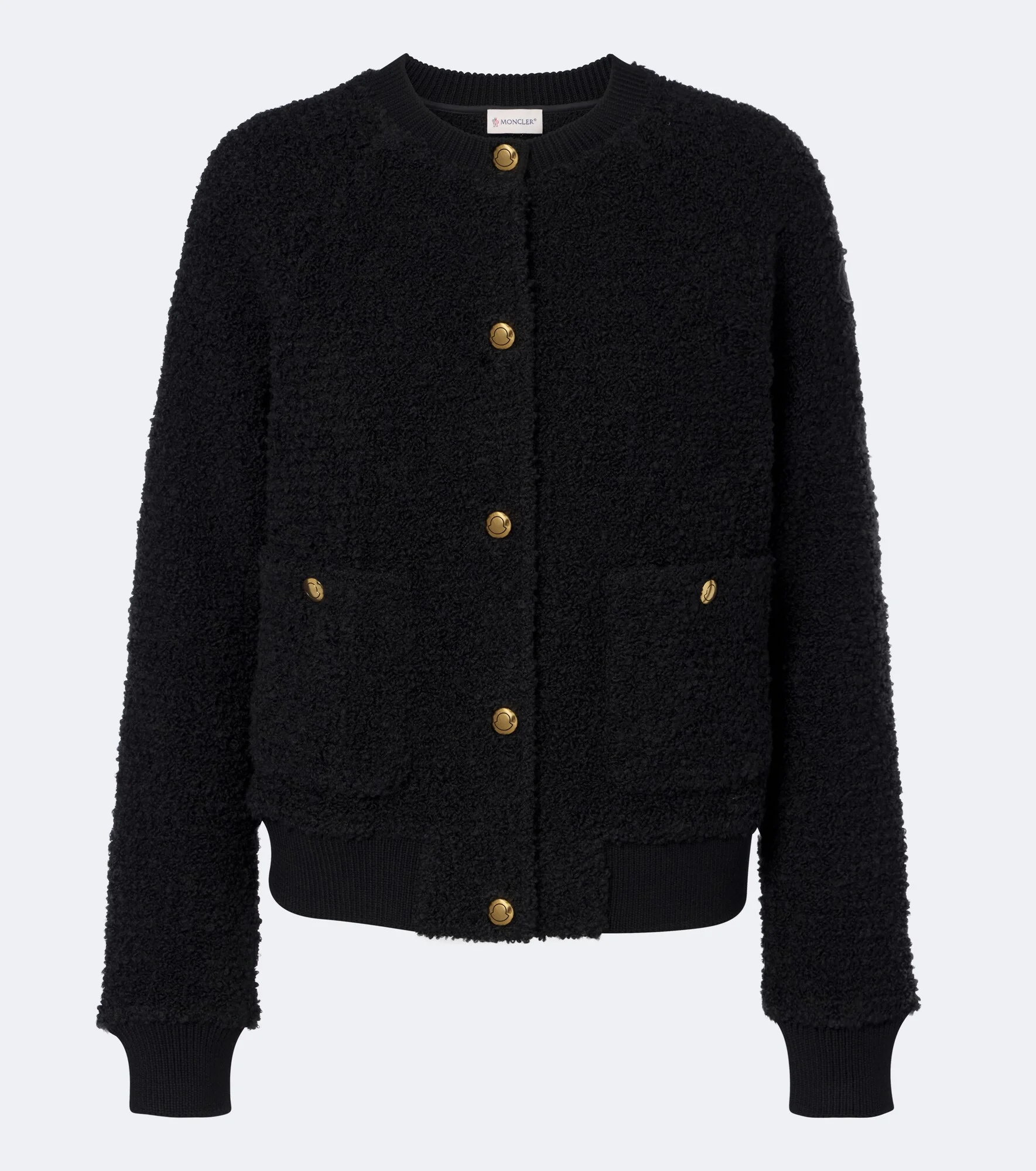Bouclé cardigan - 1