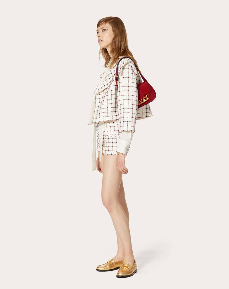 Valentino EMBROIDERED CREPE COUTURE JACKET outlook