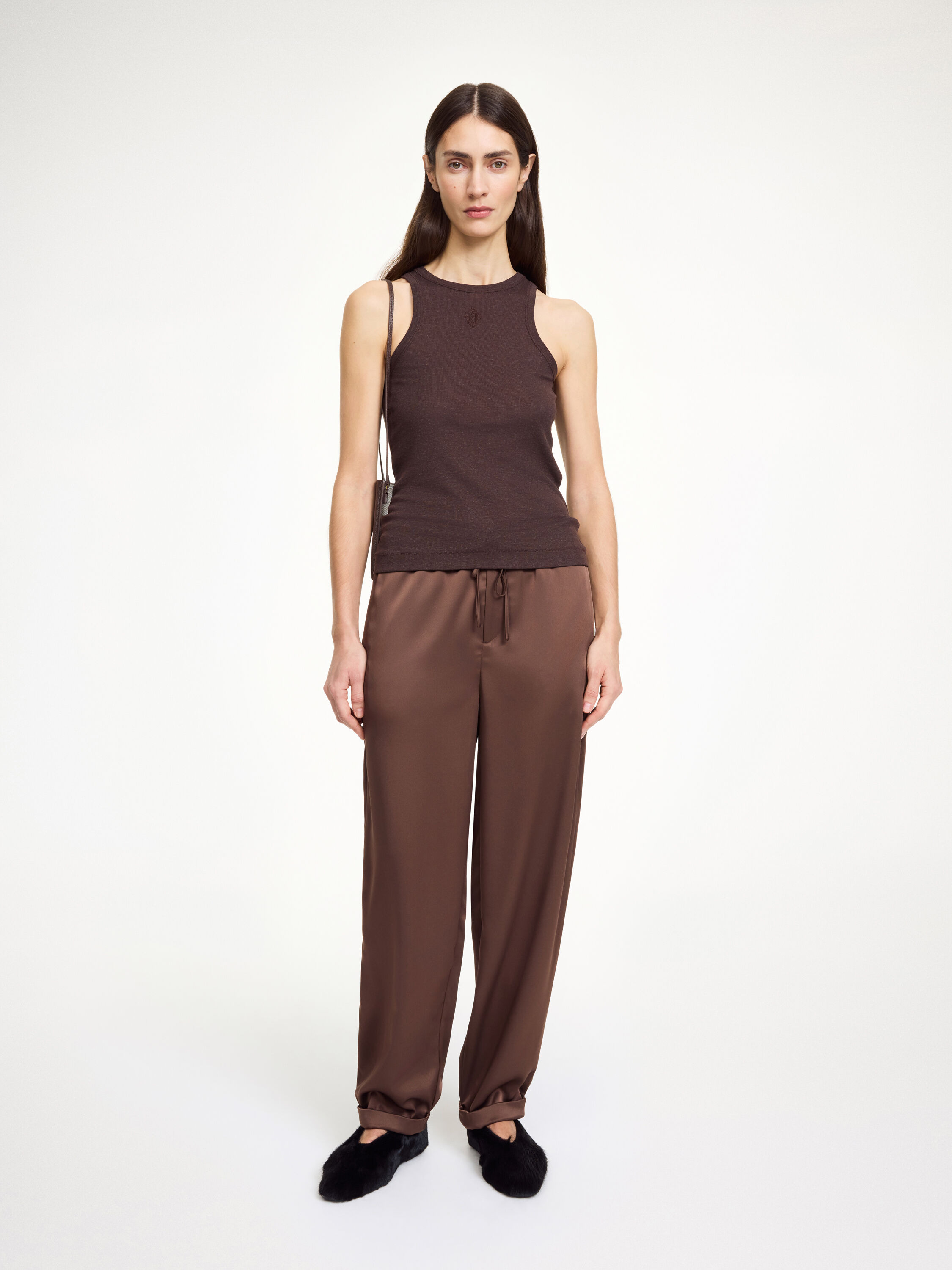 Joanni Satin trousers - 1