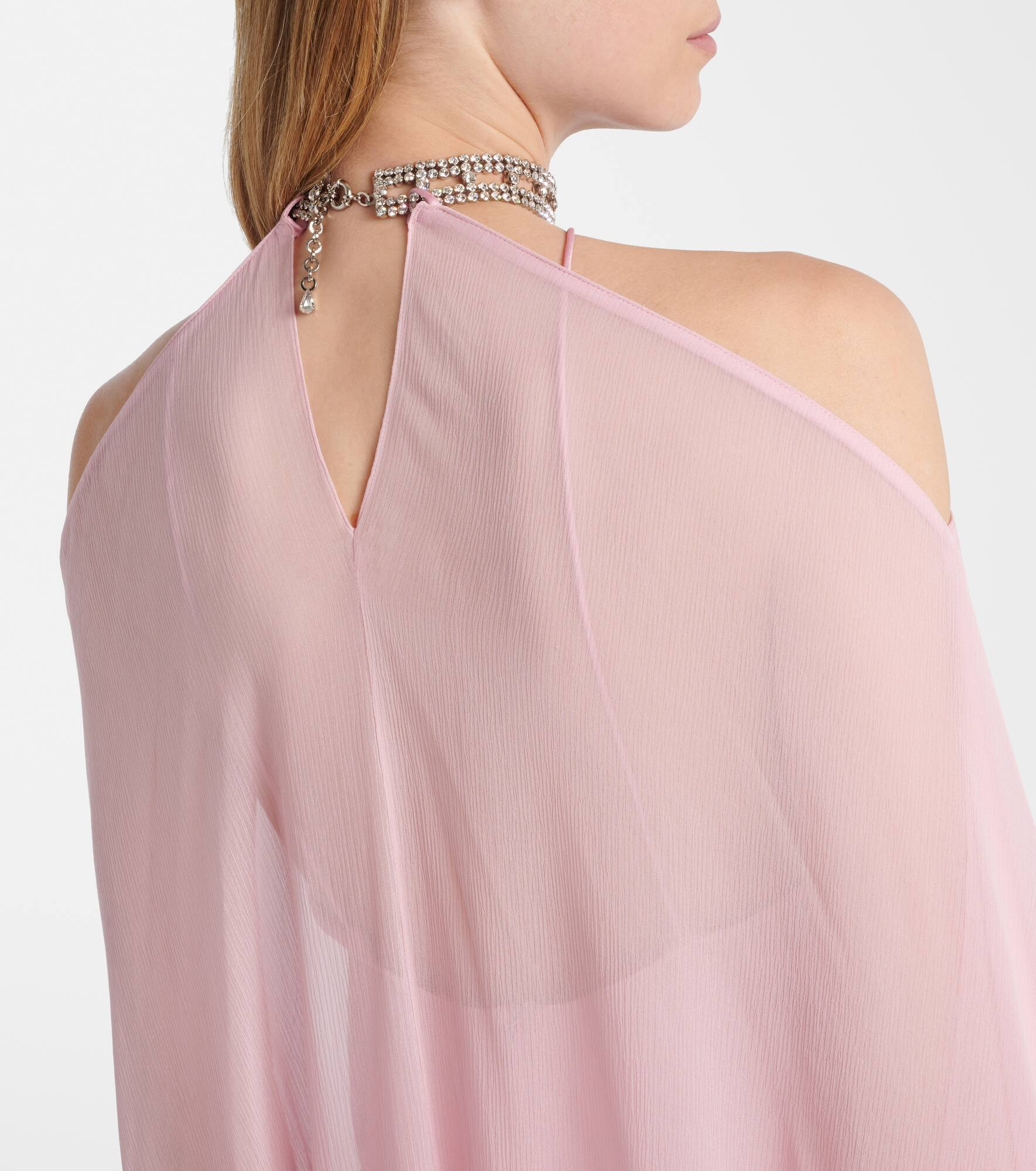 Sza Sza crêpe chiffon kaftan - 7