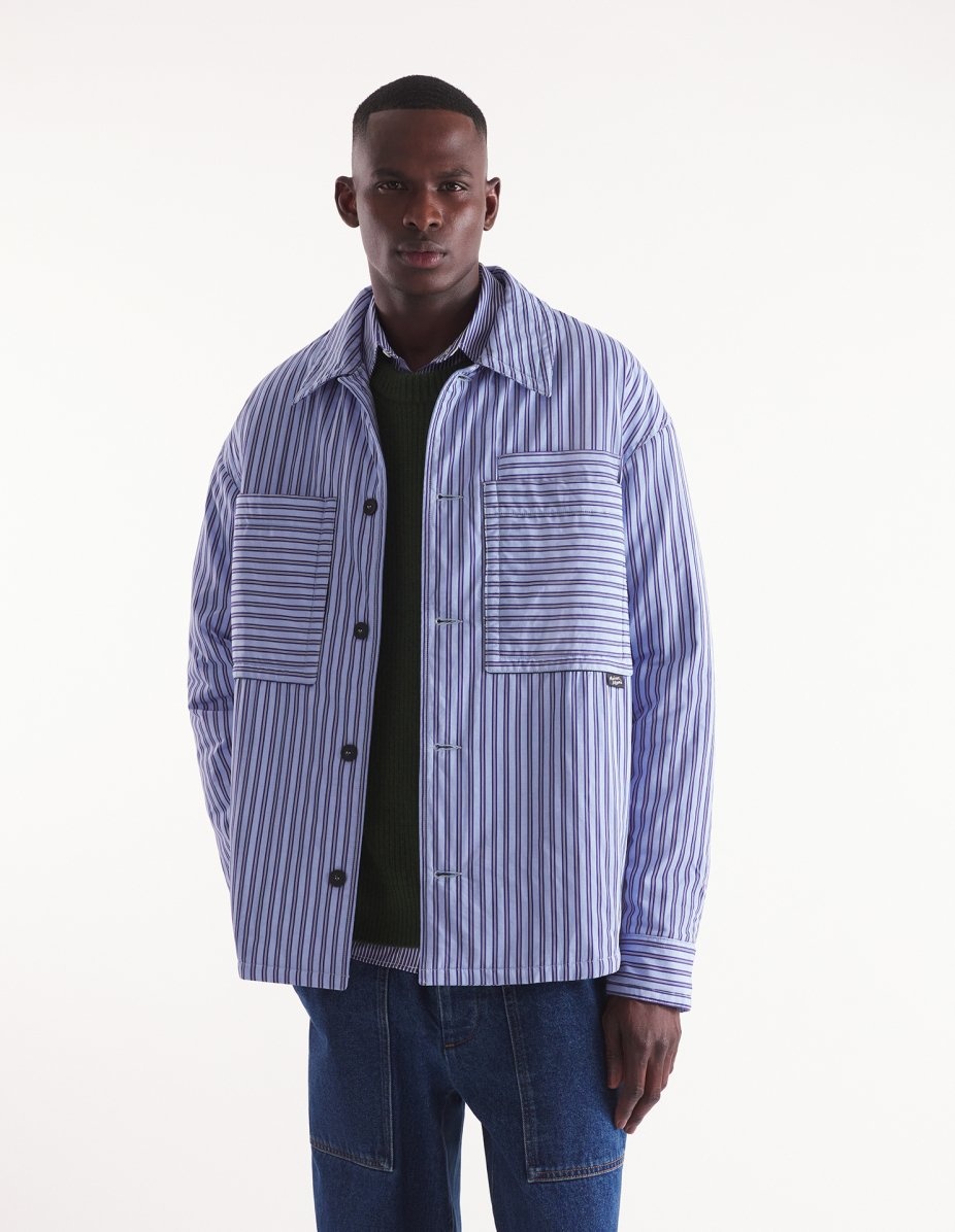 COTTON PADDED OVERSHIRT - 3