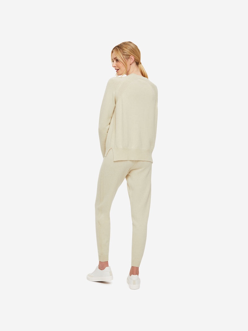 Women's Sweater Daphne Cashmere Cream - 4