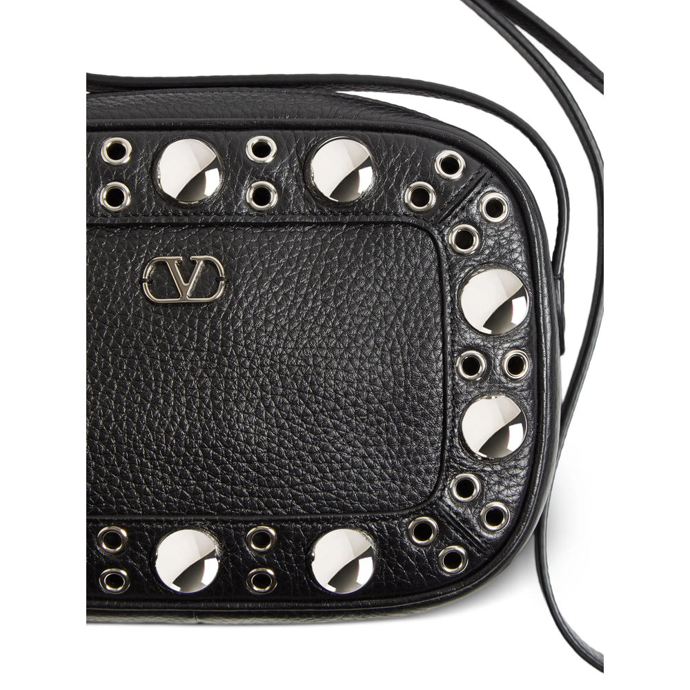 Valentino Garavani Black Shoulder Bags Men - 6