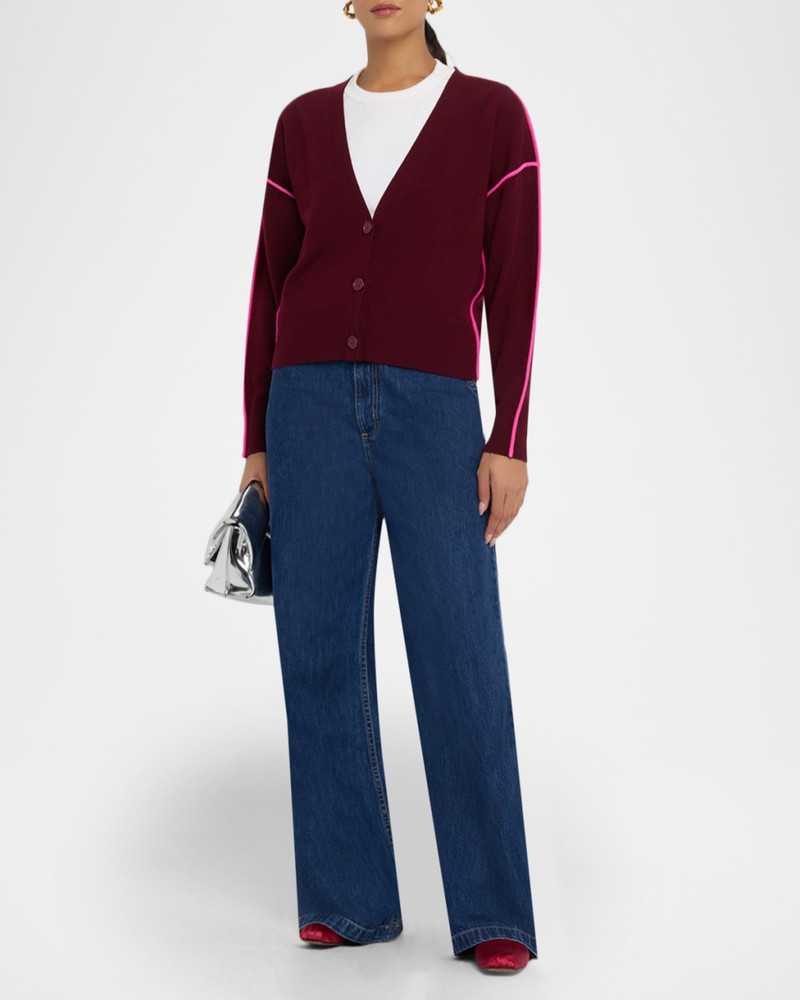 TWP McDougal St Wide-Leg Denim Pants outlook