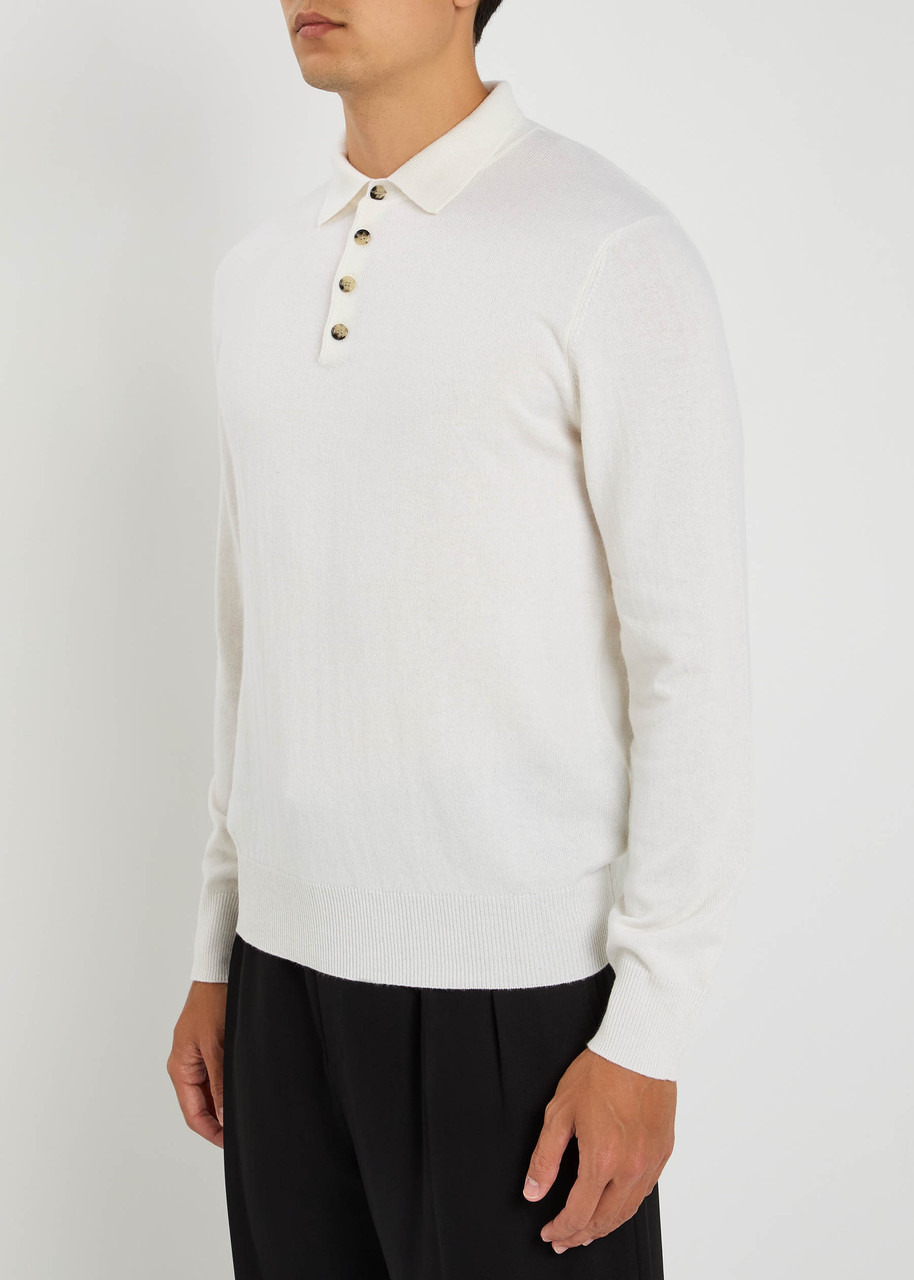 Allude Cashmere Polo Shirt - 3