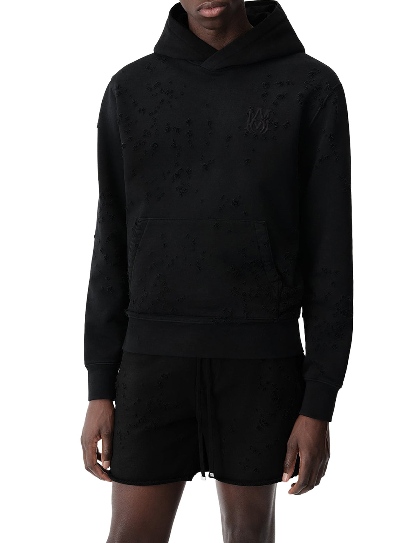 SWEATSHIRT WITH WORN EFFECT - 3