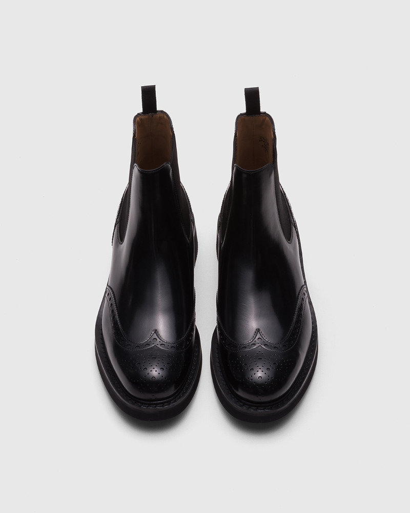 Polished Fumè Chelsea Boot 5