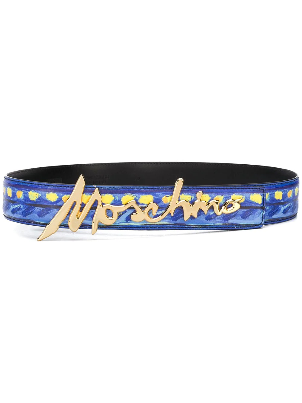 printed lettering belt - 1