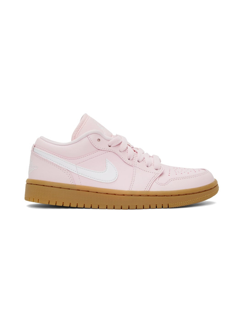 Pink Air Jordan 1 Low Sneakers - 1