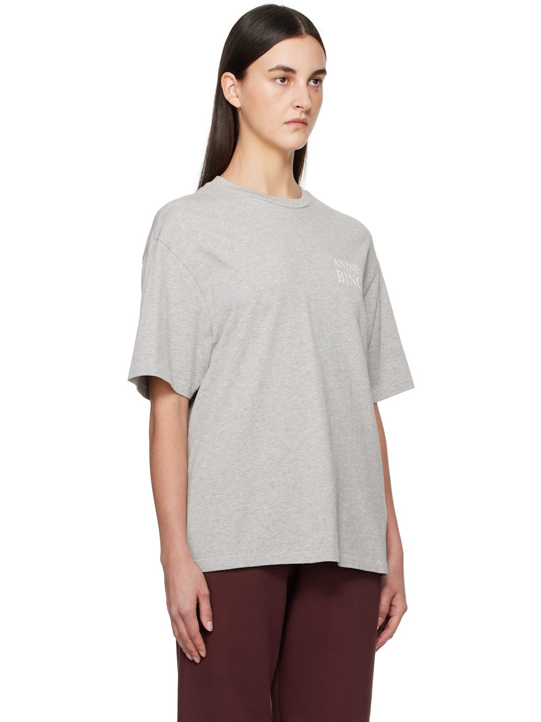Gray Myers Serif NY T-shirt - 2